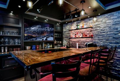 Media Room Bar Angle Small